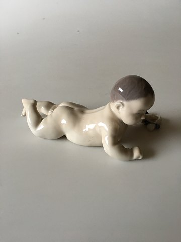 Royal Copenhagen Figurine Child, Crawling No 1739