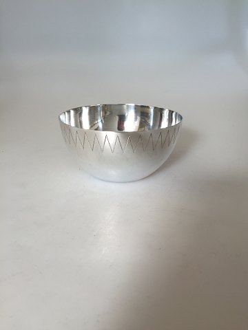 Hans Hansen Sterling Silver Bowl designed by Karl Gustav HAnsen No 480