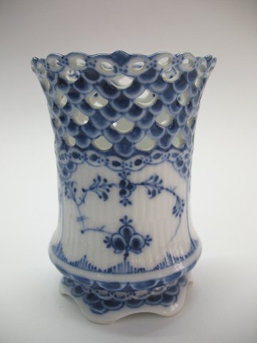 solgt musselmalet helblonde vase