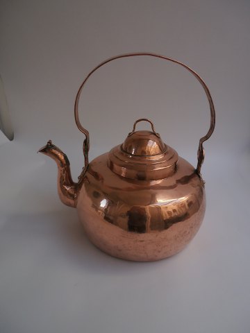 1 large kopper kettle, Denmark approx. 1860.