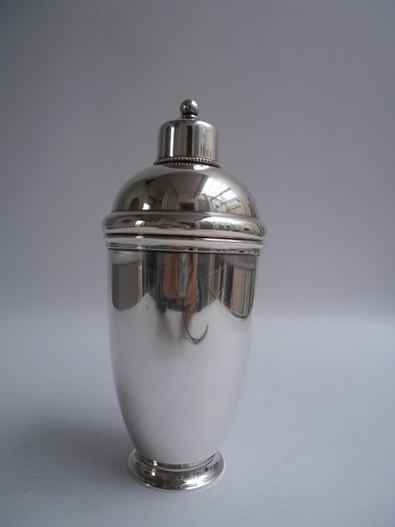 Cocktail Shaker in stain, Denmark approx. 1920.