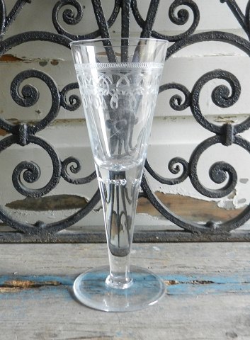 Pokal glas fra Kastrup glasværk