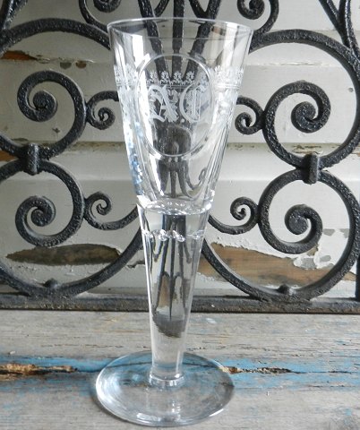 Pokal glas fra Kastrup glasværk