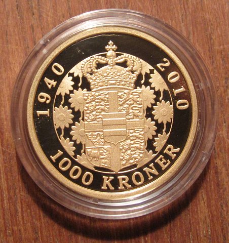 Guldmønt fra 2010