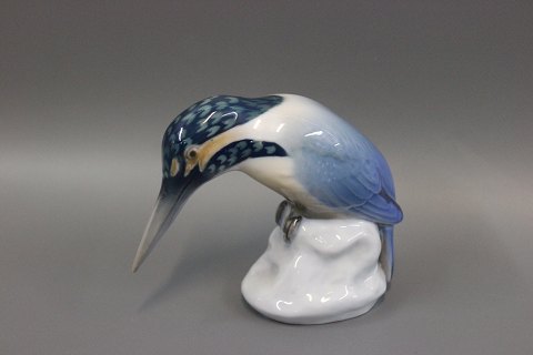 B&G porcelain figurine, Kingfisher by Niels Nielsen, no. 1885. 
5000m2 showroom.