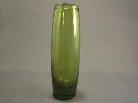 holmegård glasvase i grøn