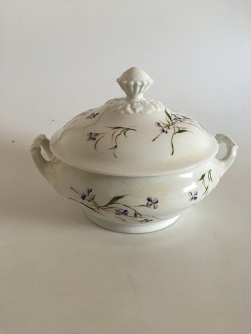 Bing & Grondahl Tureen with Purple Flower