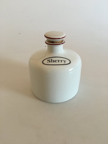 Bing & Grondahl Liquor Container Bottle No 374 "Sherry" from the Apothecary 
Collection