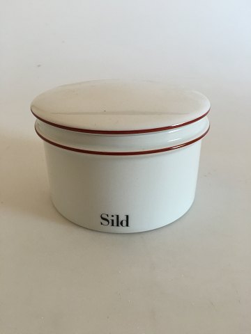 Bing & Grondahl Sild (Herring) Jar with Lid No 553 from the Apothecary 
Collection