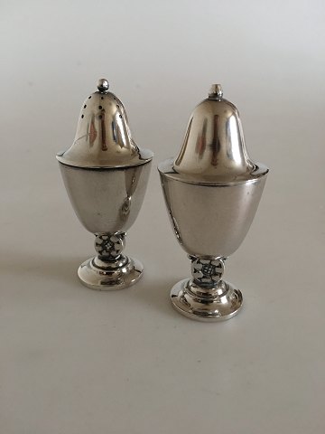 Georg Jensen Sterling Silver Salt & Pepper Set No 866