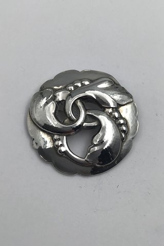 Georg Jensen Sterling Sølv Broche No. 20