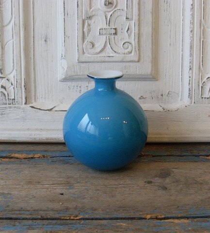 Palet - Holmegaard blå kugle vase