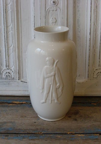 Hans Henrik Hansen for Royal Copenhagen - stor blanc de chine vase 29cm. No. 
4121