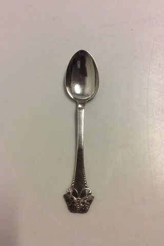 Butterfly Silver Dessert Spoon