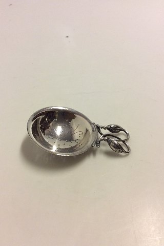 Georg Jensen Sterling Silver Blossom Tea Strainer No. 84