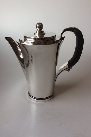 Georg Jensen Pyramid Sterling Silver Coffee Pot No 600C