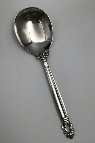 Georg Jensen Sterling Sølv Medium Serveringsske Konge No 113