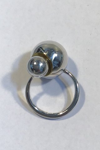 Georg Jensen Sterling Sølv med 18k guld. No 509 - Cave Jacqueline Rabun