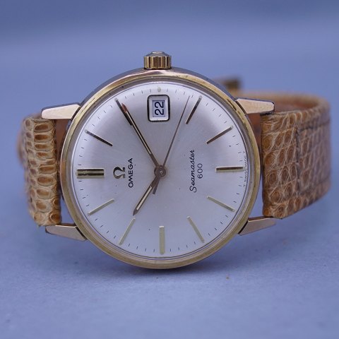 Omega Seamaster 600 wrist watch from 1968 in gold double