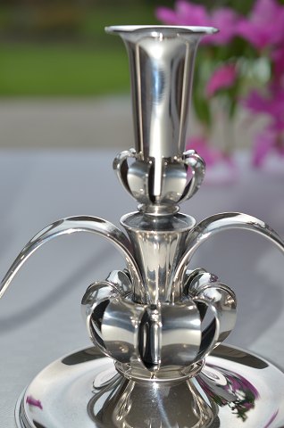 Danish silver Candelabra