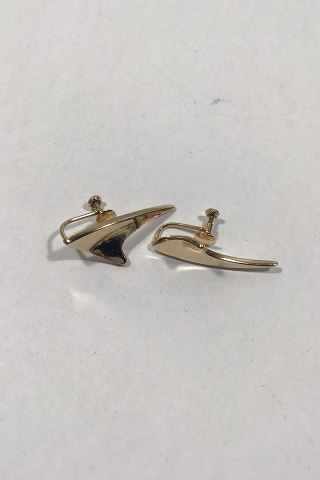 Bent Knudsen, 14K Gold Earrings(Screws)