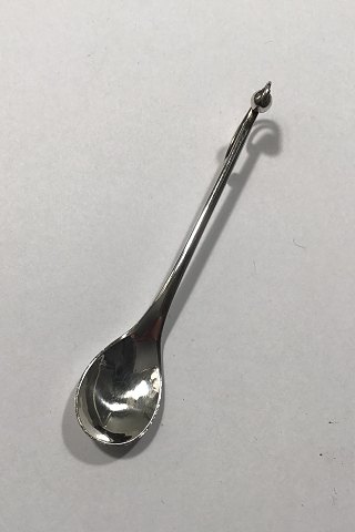 Georg Jensen Sterling Silver Ornamental Mocha Spoon No 47