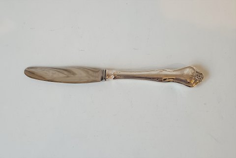 Riberhus middagskniv i sølvplet 22 cm.