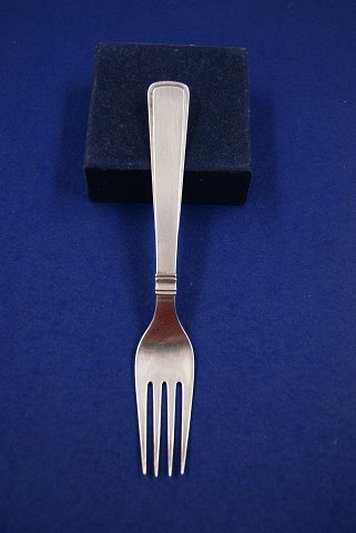 Olympia Danish solid silver flatware by Cohr, luncheon forks or dessert forks 
17.7cm