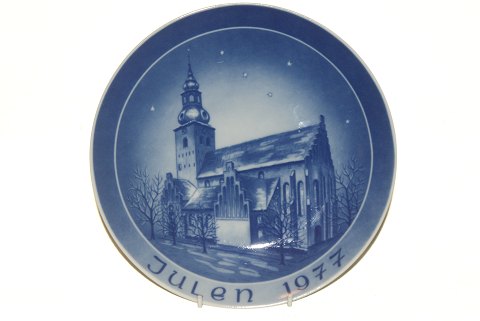 Church Christmas plate Baco Germany in 1977
Motif: Budolfi Church Ålborg
