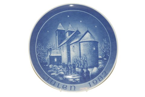 Church Christmas plate Baco Germany in 1982
Motif: Fjennester Church