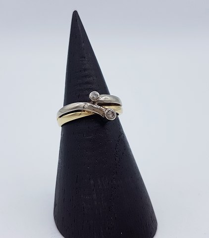 14k brillantring, str. 50