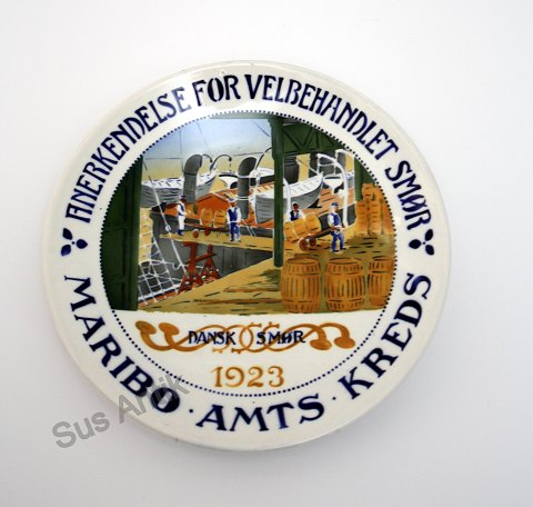 Mejeriplatte 1923, Aluminia