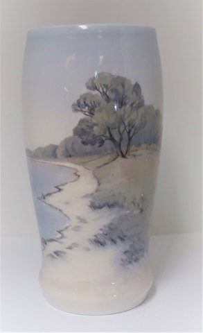 Bing & Grondahl. Vase. Model 8374-95. Height 28 cm. (1 quality)
