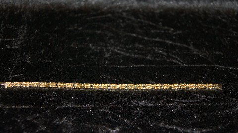Elegant Kongekæde Armbånd 14 karat Guld
Stemplet BNH 585
Længde 21,1 cm