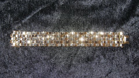 Elegant Bracelet 5 RK 14 carat Gold
Stamped JaS 585
Length 19 cm
