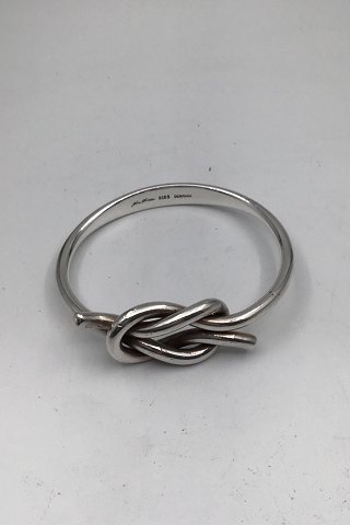 Hans Hansen Sterling Silver Bangle "The Knot"