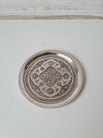 Persian silver tray