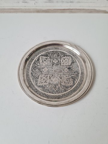 Persian silver tray