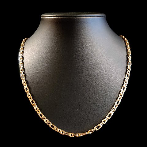 A figaro necklace of 18k gold 60 cm