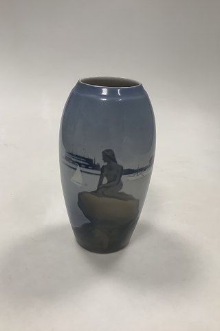 Bing and Grondahl Art Nouveau Vase Little Mermaid No 1302 / 6252