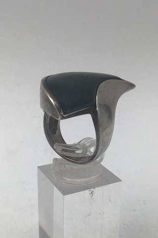 Klein Sterling Sølv Moderne Ring
