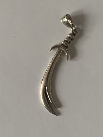Saber Pendant in Silver
Stamped 925s
Length approx. 5.2 cm