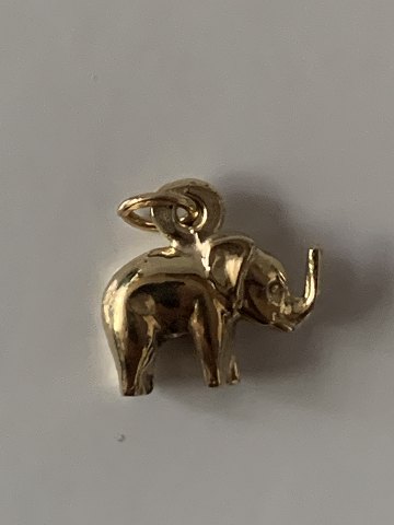 Elefant  Pendant #14 carat Gold
Stamped 585