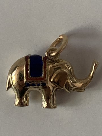 Elefant Vedhæng #14karat Guld
Stemplet 585
