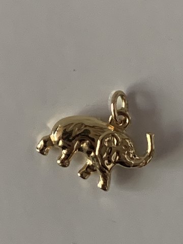 Elefant Vedhæng #14karat Guld
Stemplet 585