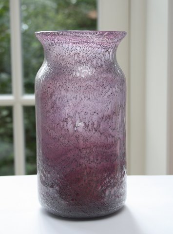 Troldglas vase rosa, Kastrup-Holmegaard