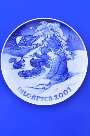 Bing & Grøndahl porcelæn B&G Juleplatte 2001