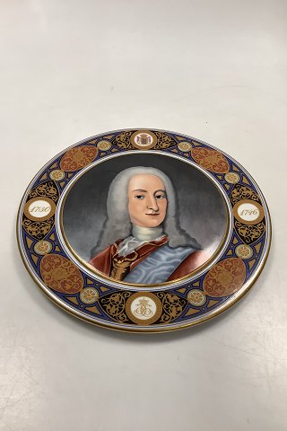 Bing and Grondahl Plate from the Royal Collection, King Christian VI No 11410