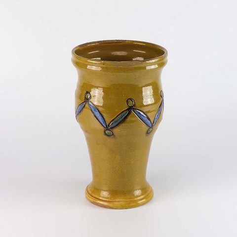 Kähler vase
gulbrun
23,5 cm høj