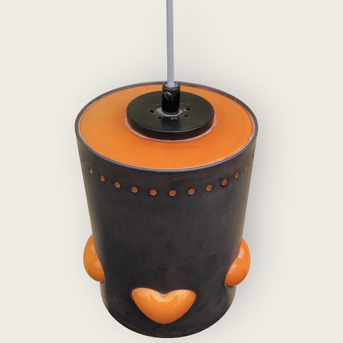 Retro Lamp with hearts.
Orange glass and metal.
DKK 900